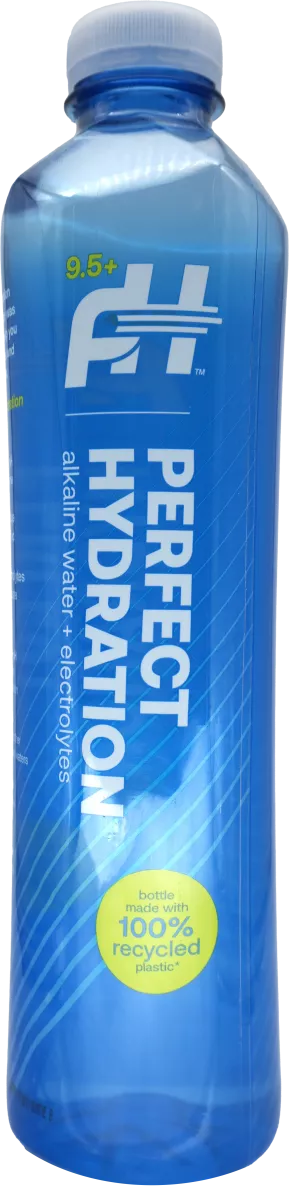 Perfect Hydration bottle – front view