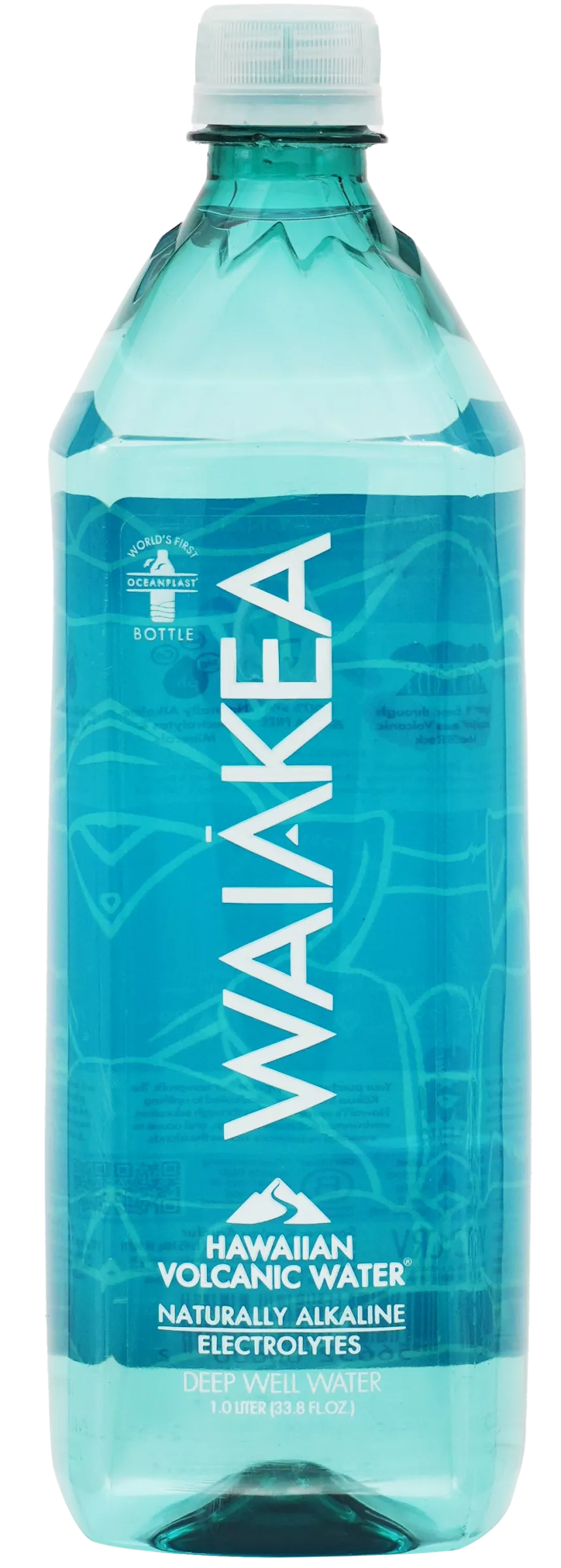 Waiakea bottle – front view